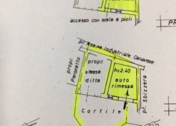 Planimetria - Box vicolo Giordano, 8, Ivrea - foto 7