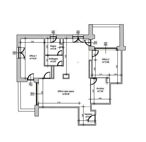 Appartamento all'asta via Fiumara, 7, Genova (zona Sampierdarena) - planimetria 1