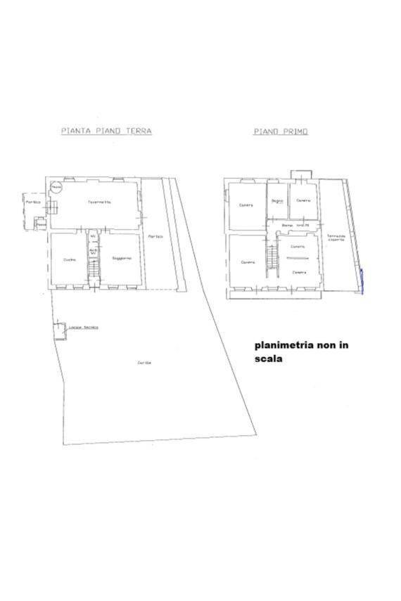 Rustic Borgata Besolo, Aramengo - floor plans 1