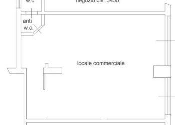 Planimetria - Negozio via Tiburtina, 545, Roma - foto 19