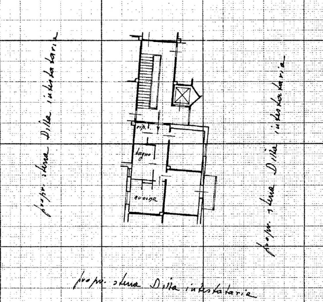 Bilocale via Calpurnio Fiamma, 130, Roma - planimetria 1