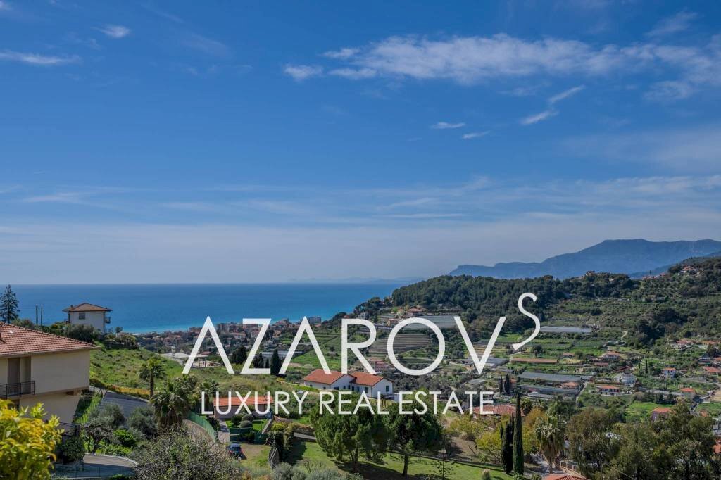 Vista - Villa via Generale Vincenzo Rossi, 10, Bordighera - foto 2