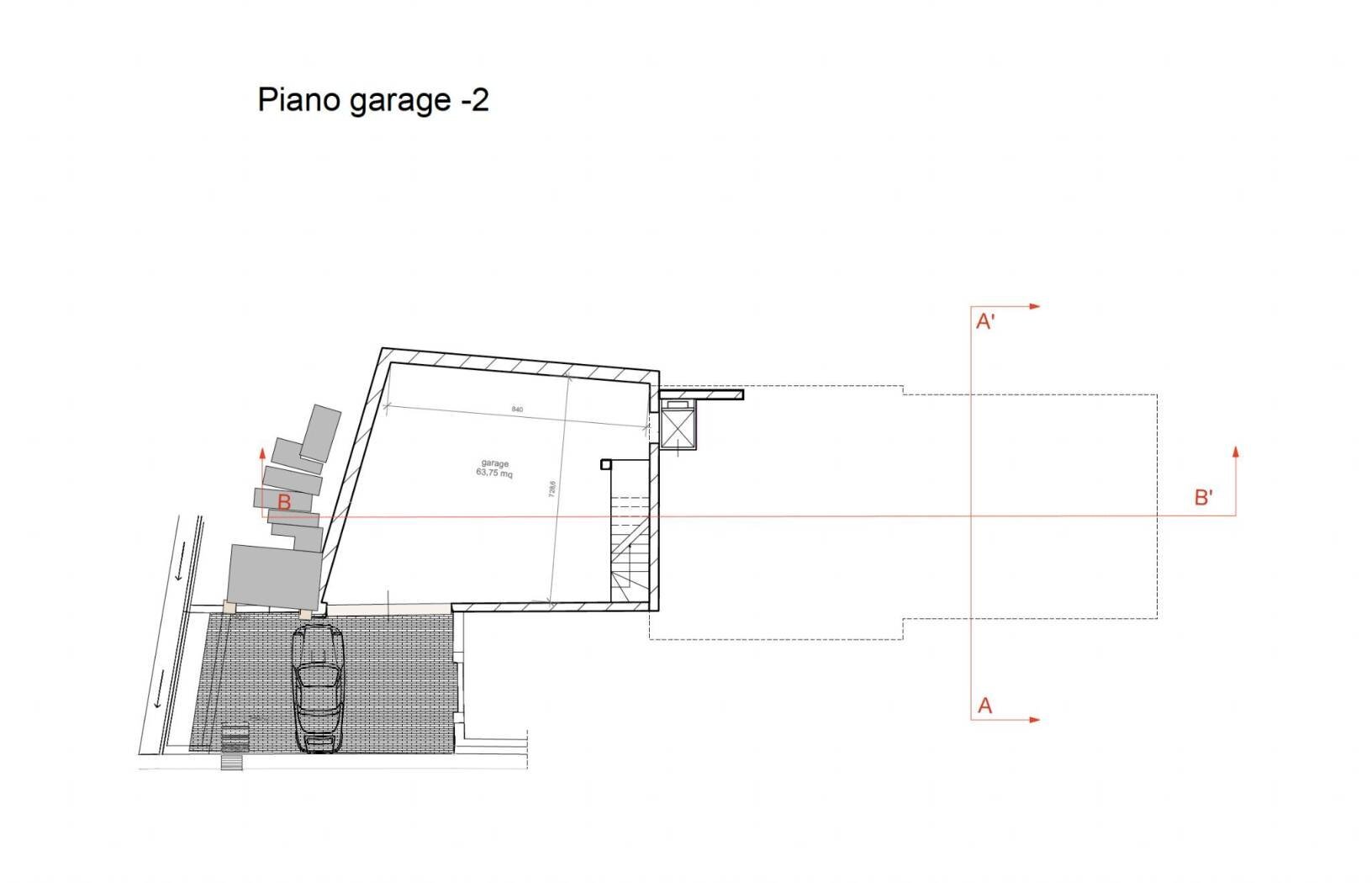 Villa via Generale Vincenzo Rossi, 10, Bordighera - planimetria 1