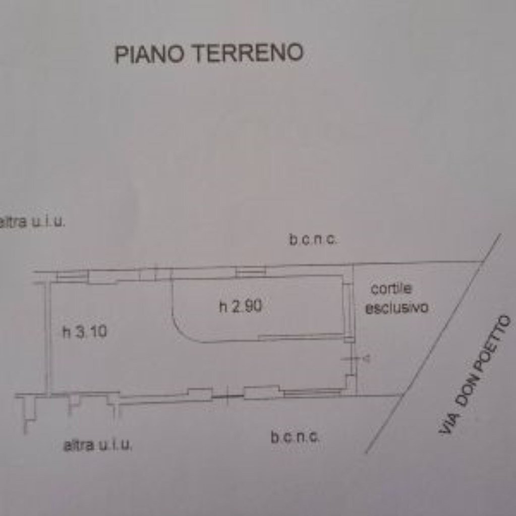 Ufficio Bagnolo Piemonte - planimetria 1