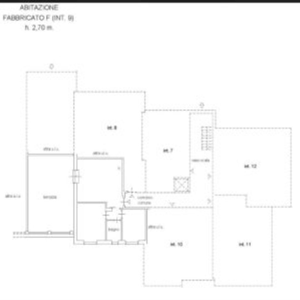 Trilocale Via Giacomo Bianchi, 12, Cervo - planimetria 1