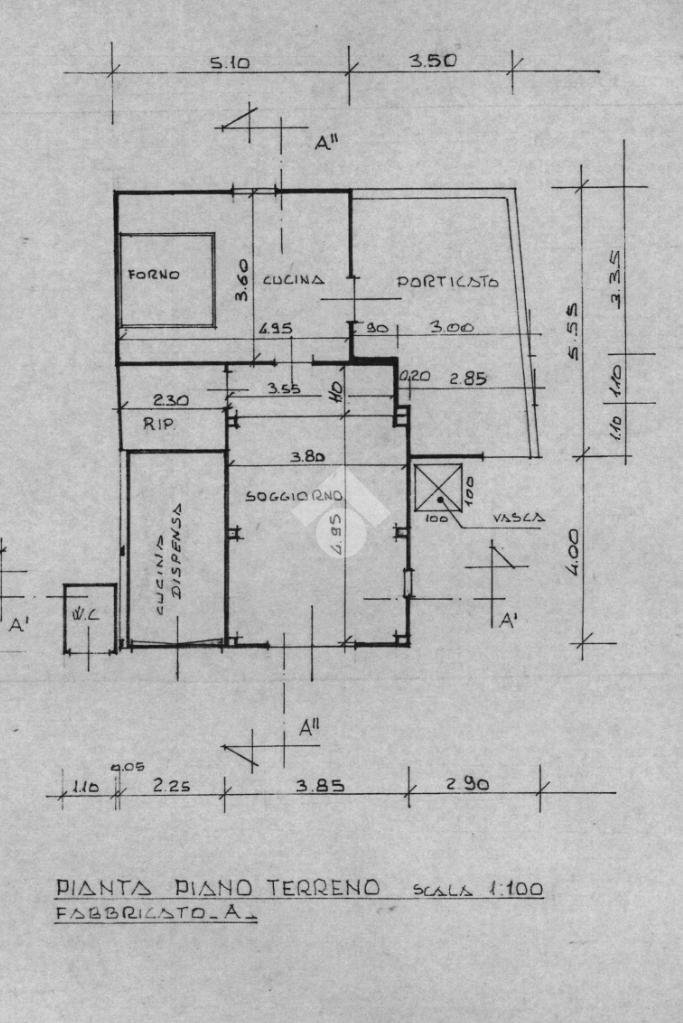 Rustic Via Canova Pogliani 36, Leini - floor plans 1