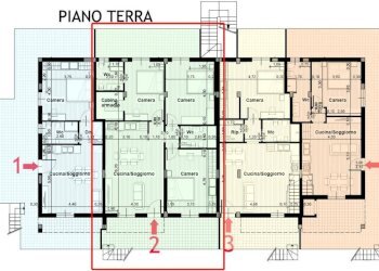 Planimetria - Four-room apartment strada Monte Ortigara, Sanremo - photo 23