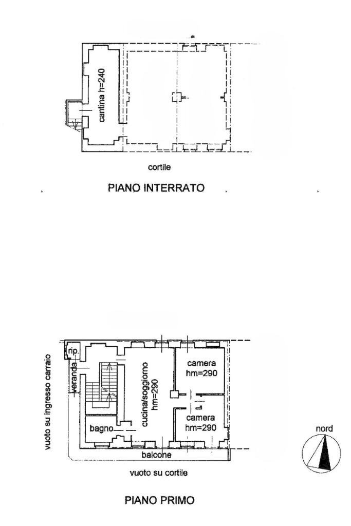 Quadrilocale Via carlo botta, Castellamonte - planimetria 1