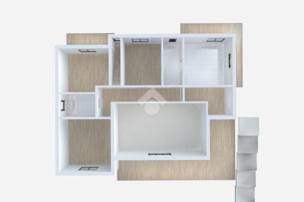 Casa indipendente Via ponte ospedaletto, Longiano - planimetria 1