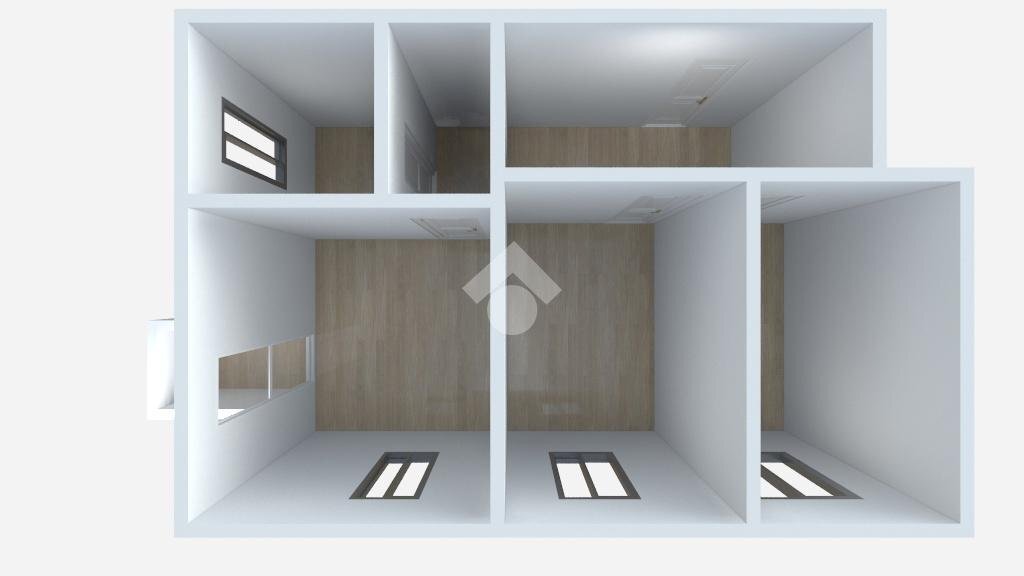 Two-room apartment Via Camillo Prampolini, Milano (neighborhood Maciachini) - floor plans 1