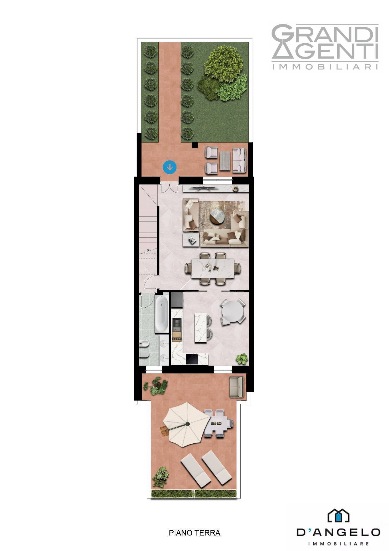 Foto 21 - Villa a Schiera Eugenio Montale
 
11, Mozzecane - planimetria 1