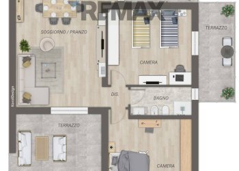 Pianta 2D - Appartamento Via Francesco Petrarca
 
5, Bitritto - foto 27