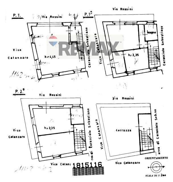 Pianta 2D - Independent house Via Gioachino Rossini
 
104, Lentini - floor plans 1