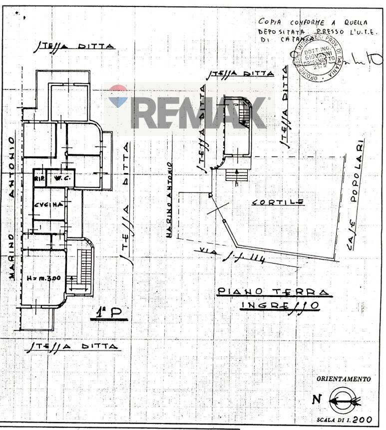 Pianta 2D - Villa Via Madonna della Libertà
 
20, Giarre - planimetria 1