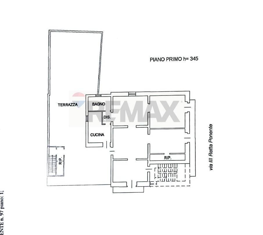 Pianta 2D - Appartamento Via III Retta Ponente
 
101, Belpasso - planimetria 1