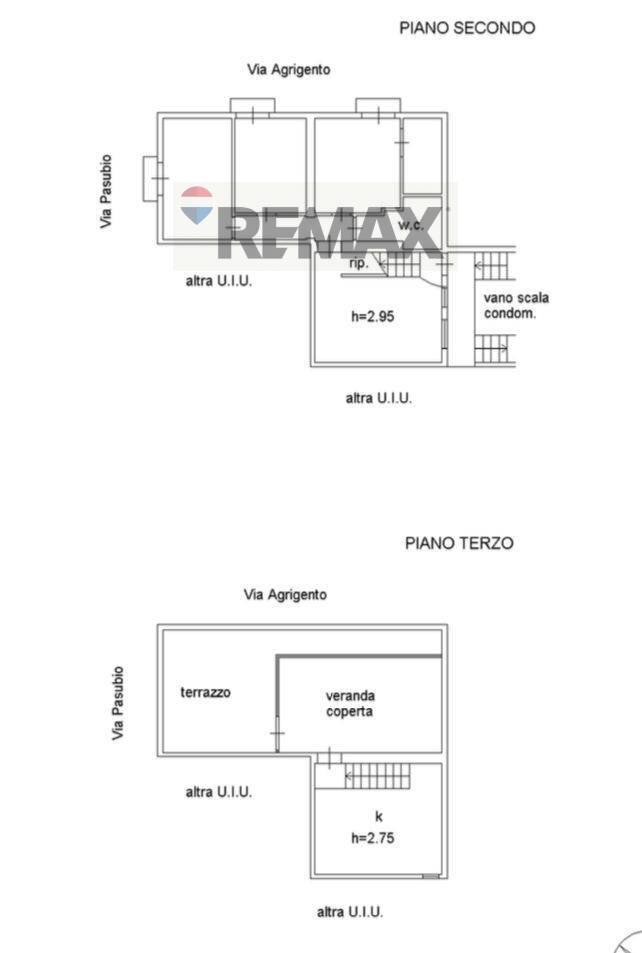 Pianta 2D - Attico via agrigento
 
81, Siracusa - planimetria 1