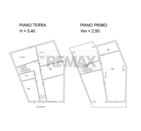 Pianta 2D - Casa indipendente Via Cadorna
 
18, Belpasso - planimetria 1