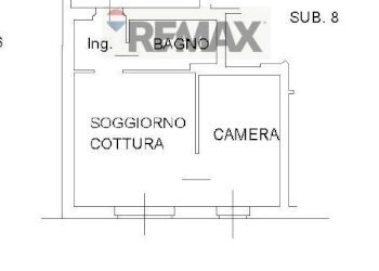 Pianta 2D - Bilocale via giuseppe giusti
 
40a, Milano - foto 18