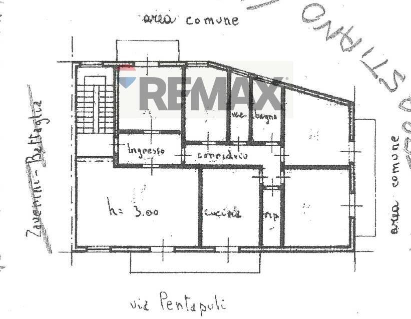 Pianta 2D - Appartamento via della pentapoli
 
2, Priolo Gargallo - planimetria 1