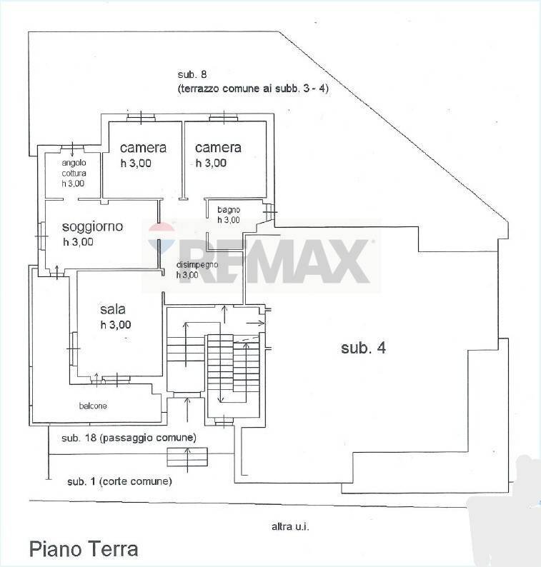 Pianta 2D - Quadrilocale Regione Casorano Sottano
 
74, Merana - planimetria 1