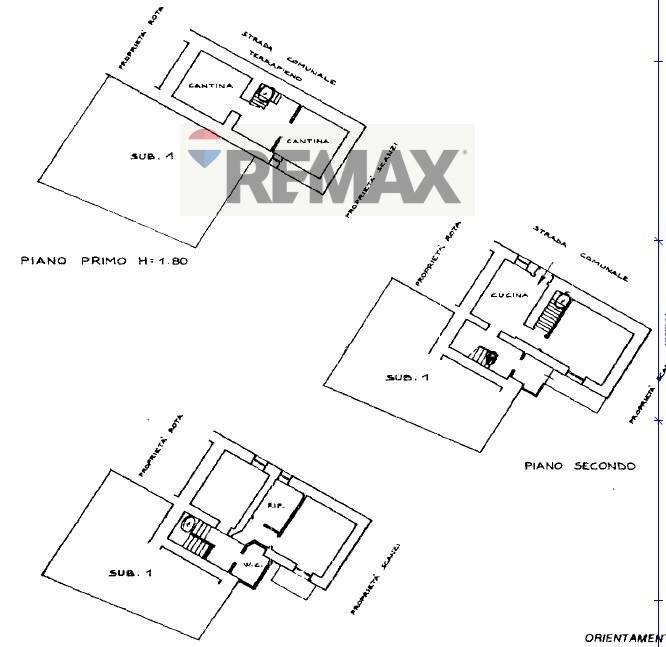 Pianta 2D - Casa indipendente San Pellegrino Terme - planimetria 1