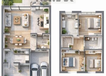 Pianta 3D - Terreno edificabile giuseppe garibaldi, Seriate - foto 5