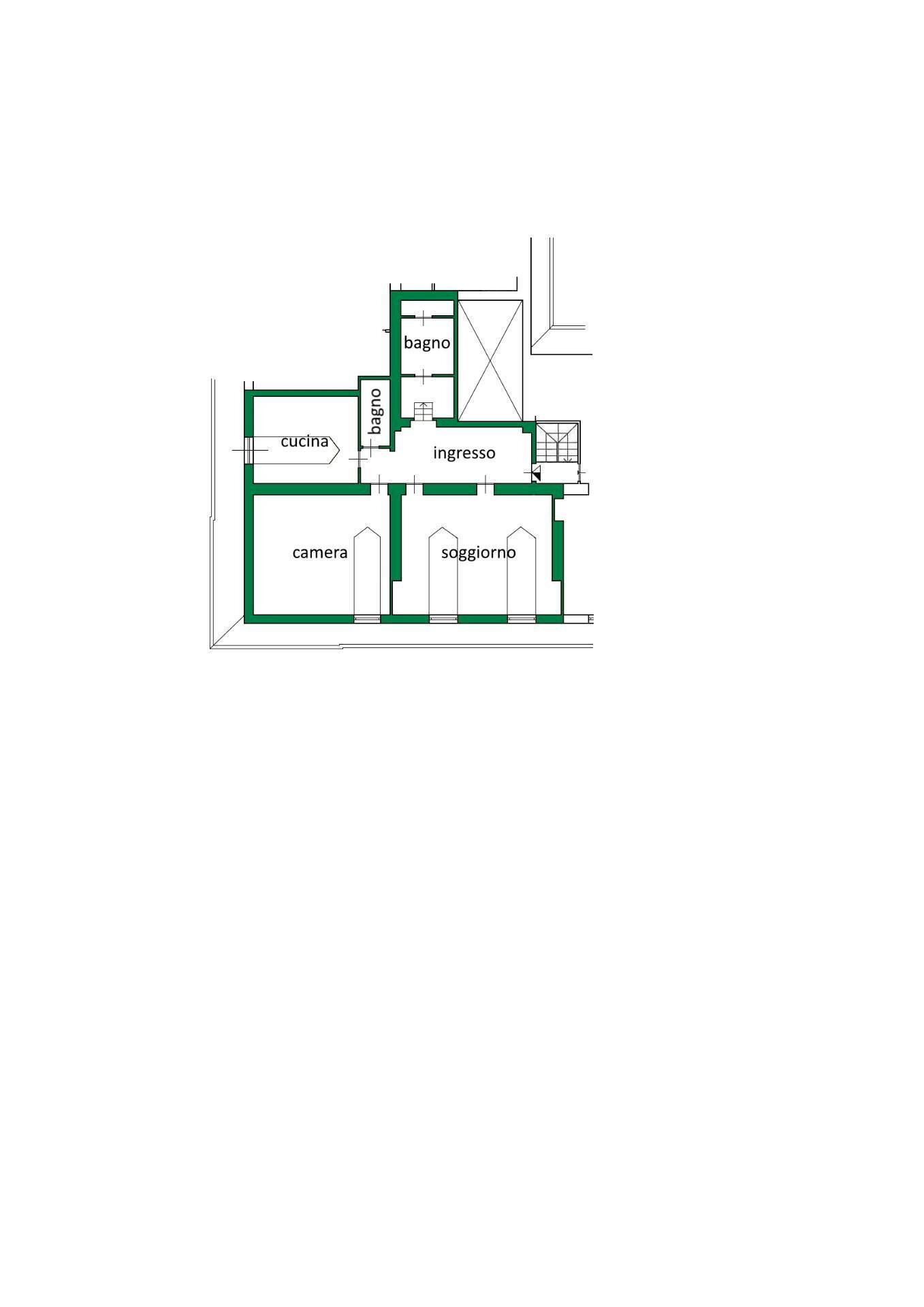 Planimetria - Attic via Passalacqua
 
10, Torino - floor plans 1