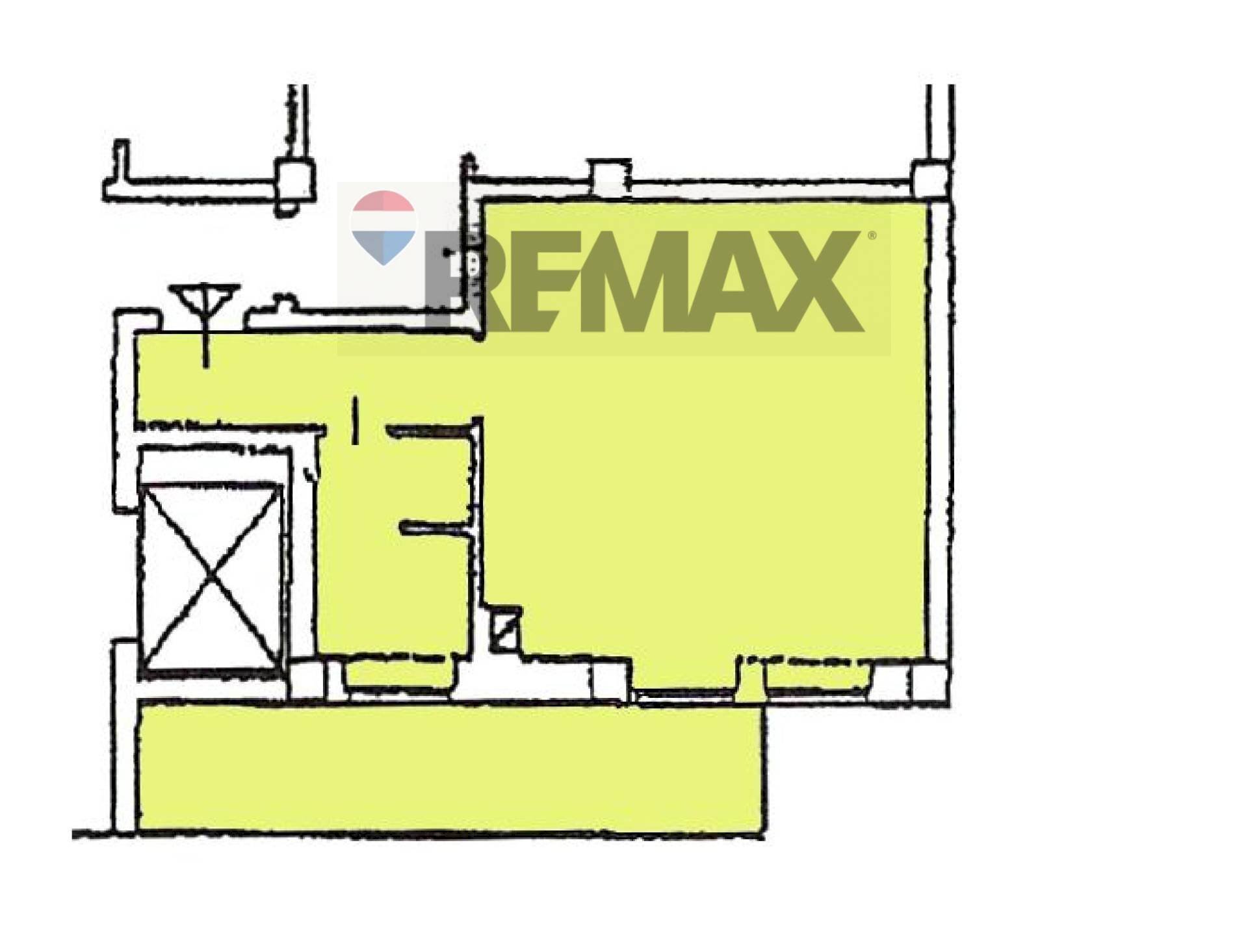 Pianta 2D - Monolocale Via Asiago
 
46, Milano - planimetria 1