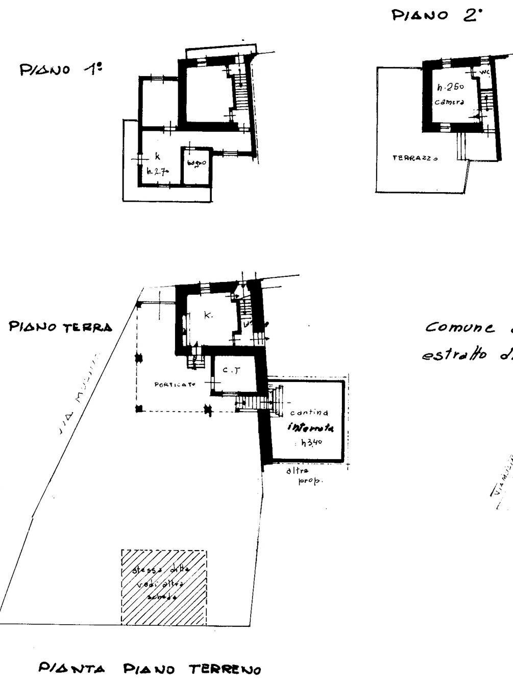 Foto 6 - Villa VIA MULINO ROTTO
 
SNC, Grantola - planimetria 1