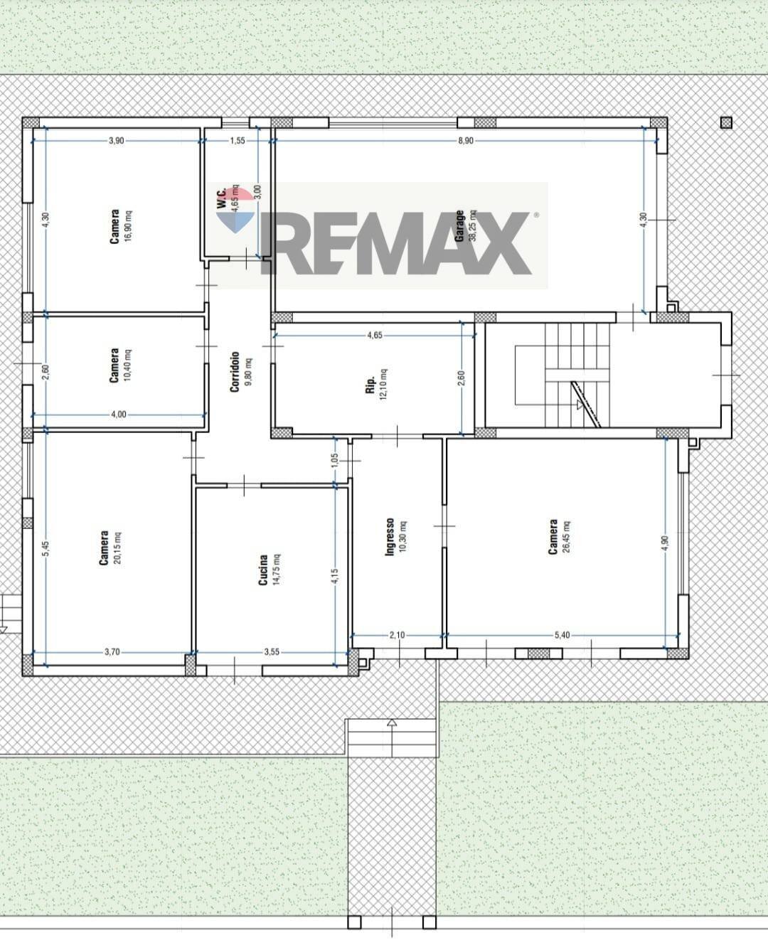 Pianta 2D - Villa Via Domenico Paladino
 
1, Santa Flavia - planimetria 1
