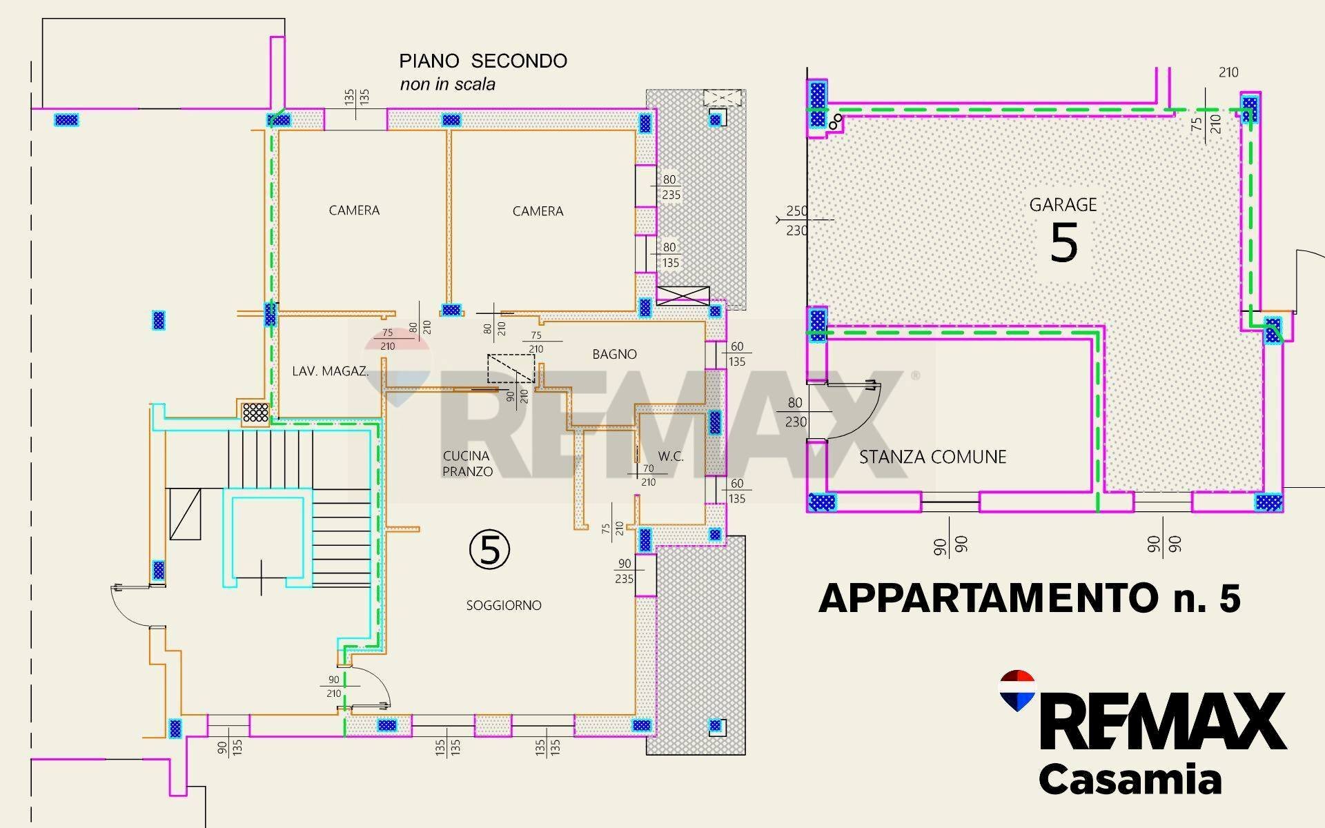 Pianta 2D - Appartamento Via Romana
 
Snc, Ormelle - planimetria 1