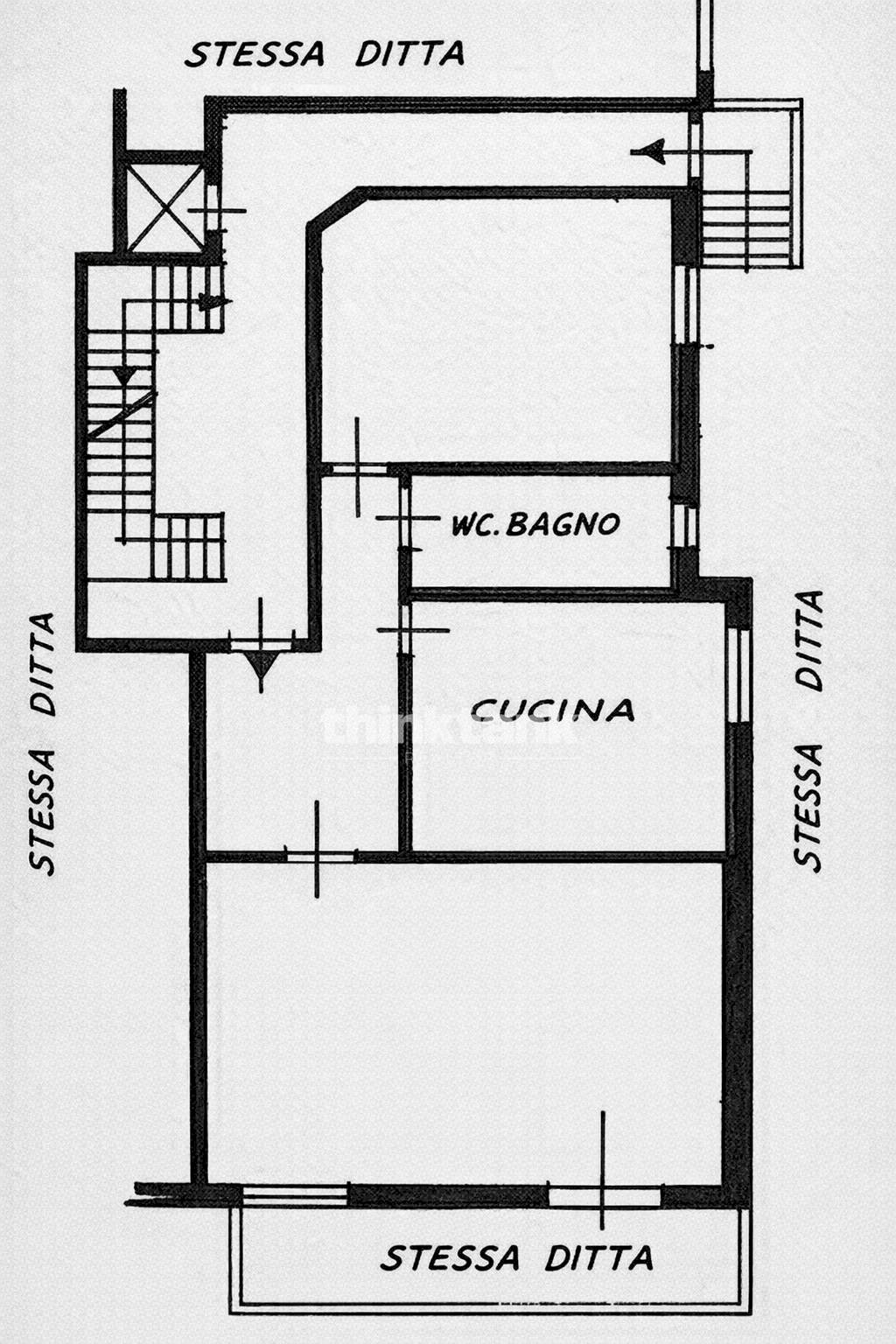 Foto 25 - Quadrilocale Via Francesco Crispi, Aci Castello - planimetria 1