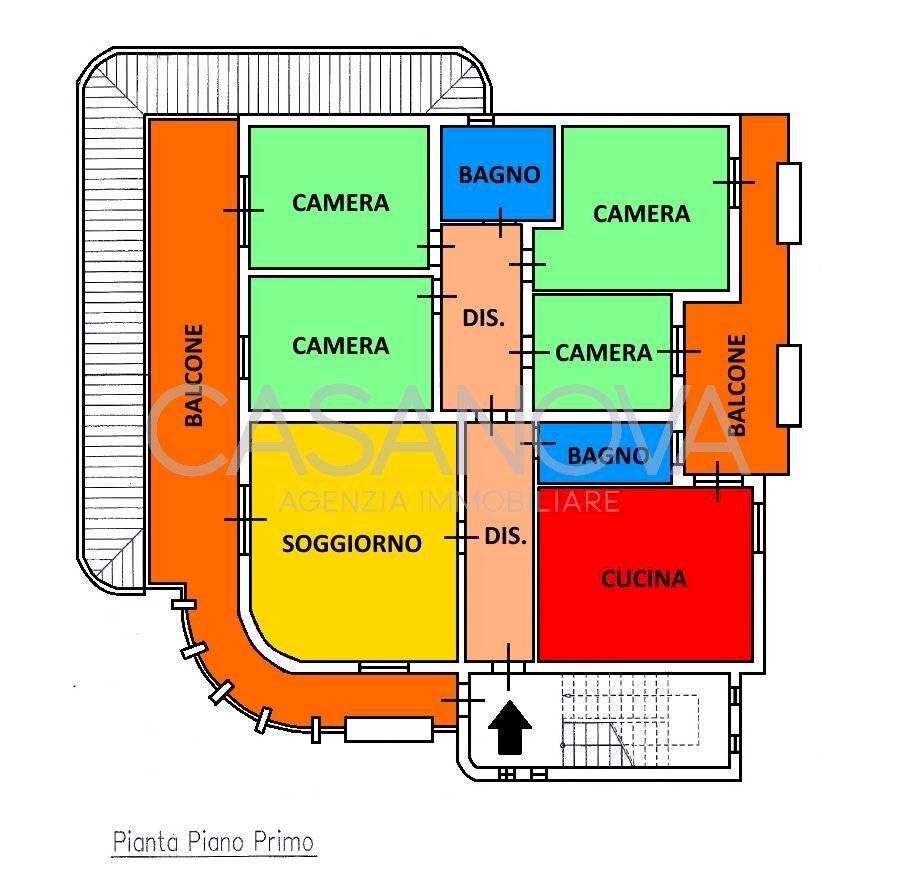 Appartamento Mosciano Sant'Angelo - planimetria 1
