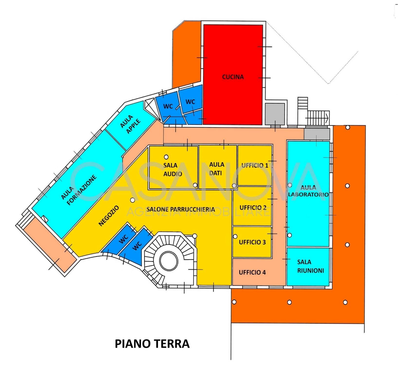 Stabile - Palazzo contrada Santa Maria dell'Arco, Mosciano Sant'Angelo - planimetria 1