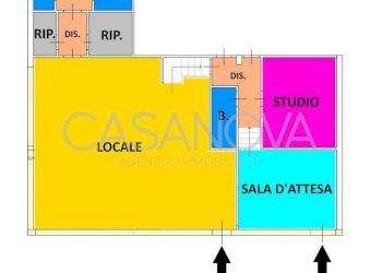 Planimetria - Negozio viale Filippo Turati, Giulianova - foto 11