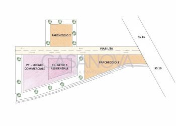 Planimetria - Terreno edificabile Alba Adriatica - foto 1