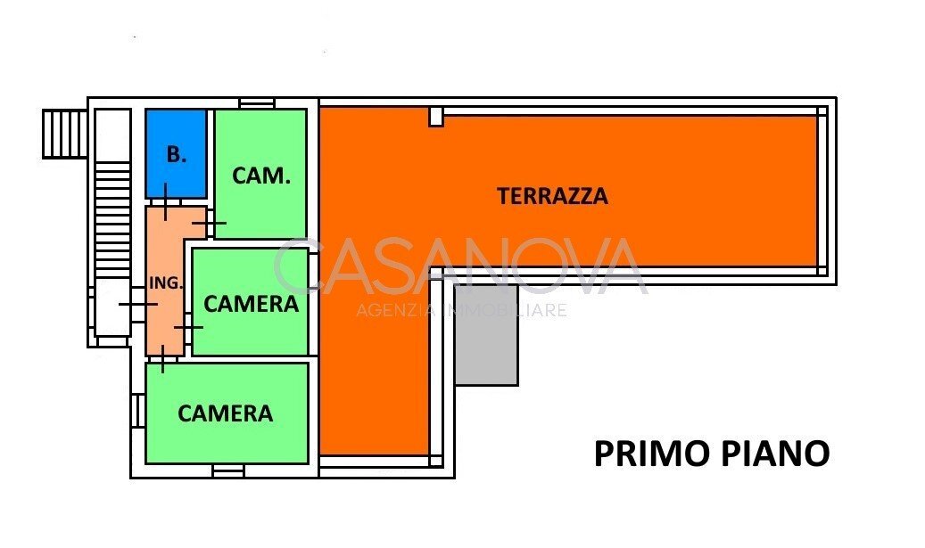 Rustico Mosciano Sant'Angelo - planimetria 1