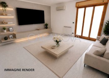 Salone - Quadrilocale via Umberto Terracini, 23, Mosciano Sant'Angelo - foto 1