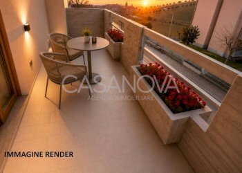Terrazzo - Quadrilocale via Umberto Terracini, 23, Mosciano Sant'Angelo - foto 8