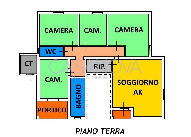 Villa Tortoreto - planimetria 1