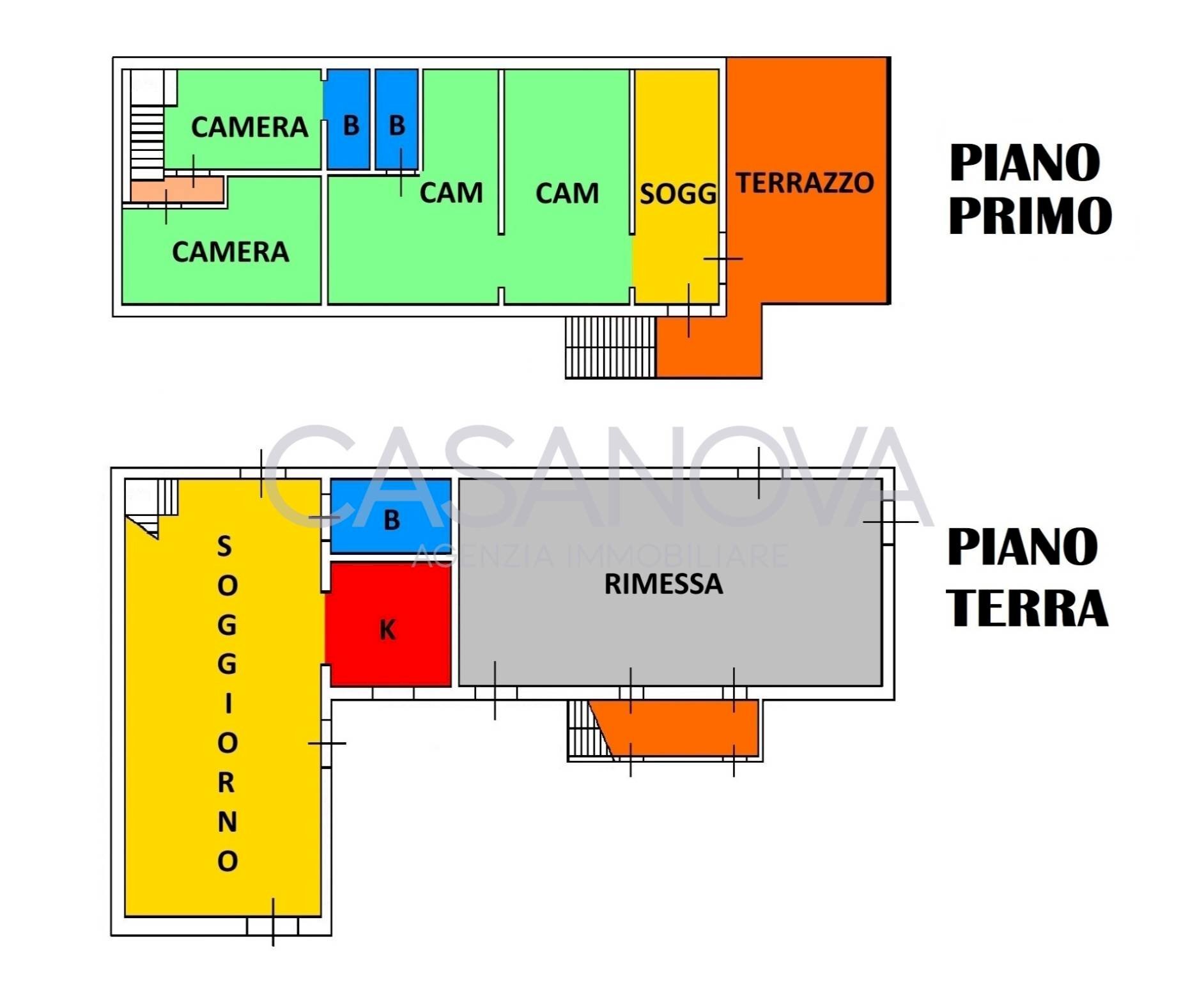 Rustic Tortoreto - floor plans 1