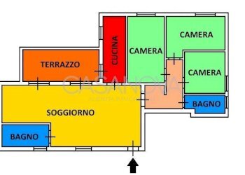 Planimetria - Quadrilocale via 24 Maggio, Giulianova - foto 29