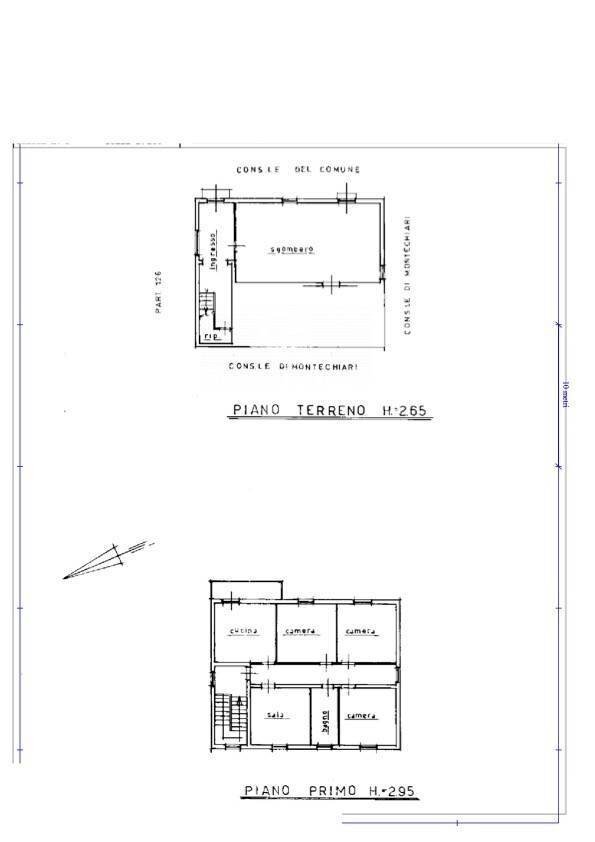 Foto 13 - Villa Località Comune, Lucignano - planimetria 1