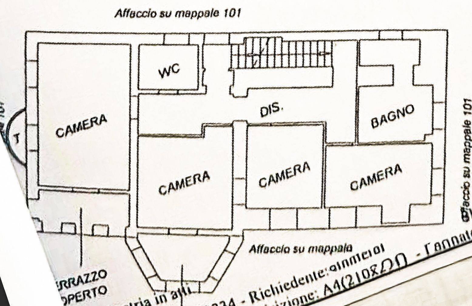Villa via Roma, 10, Ventimiglia - planimetria 1