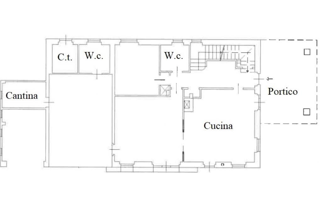 Villa Via Cambiano, Saluzzo - floor plans 1
