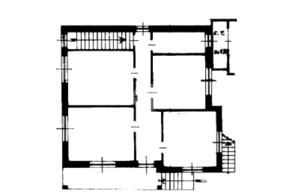 Villa Vicolo pio, Scarmagno - planimetria 1