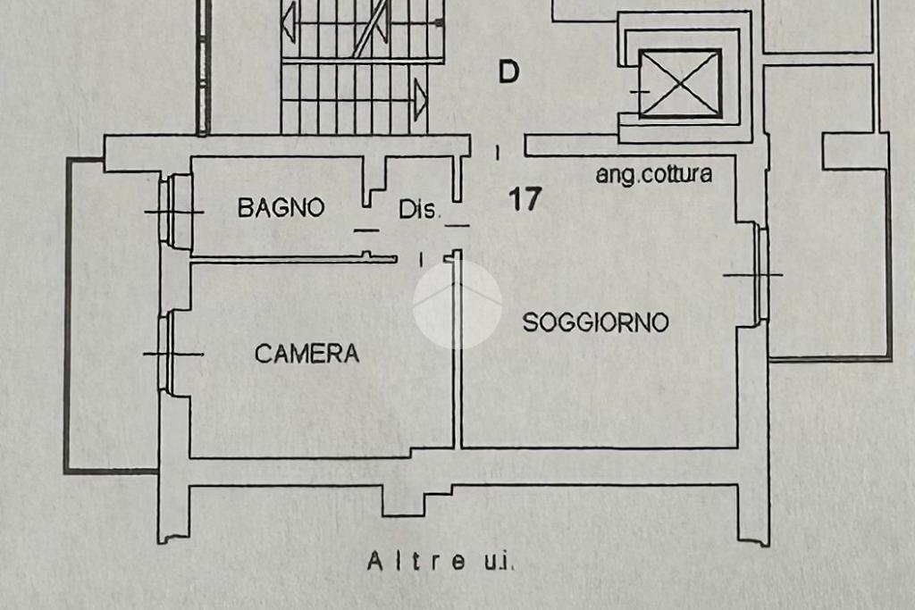Bilocale Via nicolo' tommaseo, Collegno - planimetria 1