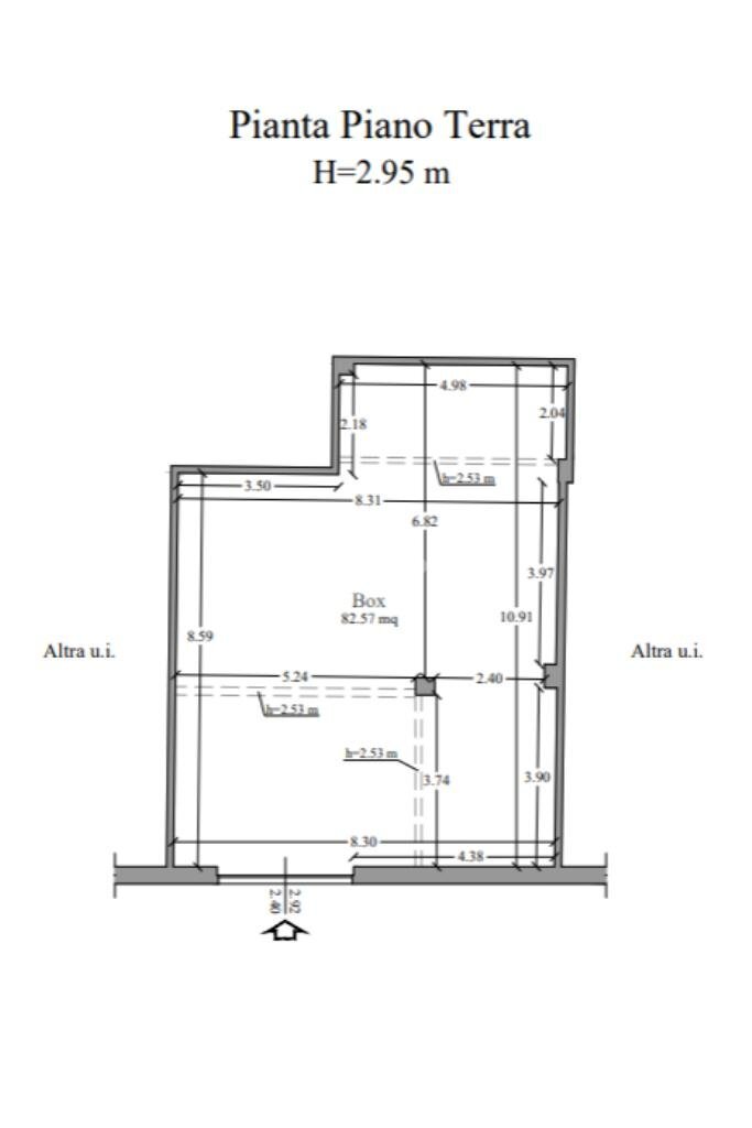 Posto Auto Piazzale della Franca, Chiavari - planimetria 1