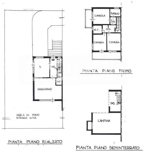 Foto 20 - Semi-detached house Via dei Mughetti
 
19, Legnano - floor plans 1