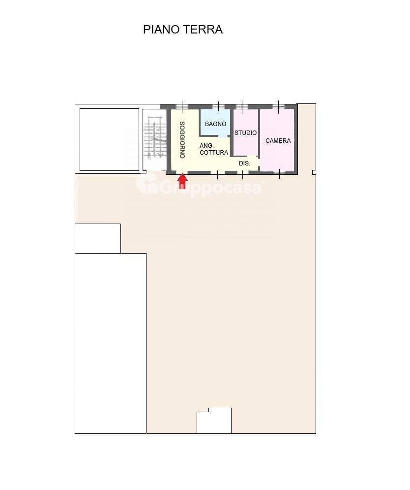 Foto 25 - Appartamento Via Sauro
 
5, Santo Stefano Ticino - planimetria 1